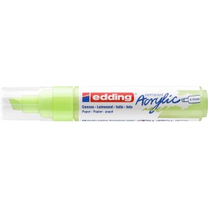 Edding 5000 Acrylmarker in Pastellgrün mit breiter Keilspitze.