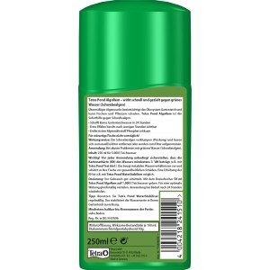 Tetra Pond AlgoRem Algenmittel 250ml Flasche für klares Teichwasser.