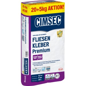 Cimsec Fliesenkleber Premium 25 kg