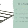 KDI-Unterleger für Karibu Gartenhaus Glostrup: Kesseldruckimprägnierte Bodenbalken aus Kiefernholz für optimalen Schutz.