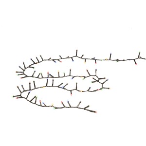 Konstsmide Micro LED Lichterkette mit 400 bunten Dioden für Innen und Außen.