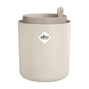 Elho Topf Bouncy Basil Ø 17 cm Leinenweiß