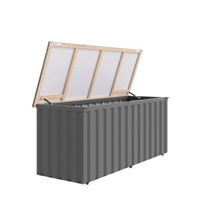 Karibu Freizeitbox Helios 3 Graualuminium