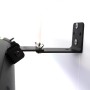 Detailaufnahme der Wandhalterung für den VASNER Appino BEATZZ Heizstrahler.