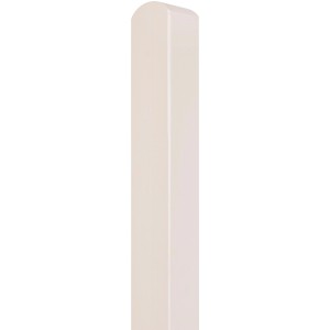 Zaunpfosten Glatt 9 cm x 9 cm x 95 cm Cream