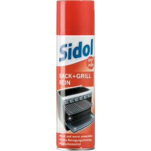 Sidol Backofenspray 250ml zur Reinigung von Backöfen, Grills und mehr.