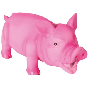 Jollypaw Kauspielzeug Schwein aus Latex mit Tierstimme, 21 cm.