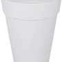 Weißer, hoher Elho Blumentopf Loft Urban, Ø 42 cm, aus Kunststoff.