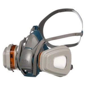 3M Atemschutz-Komplettsatz Schnellverschluss Grau 1er-Pack
