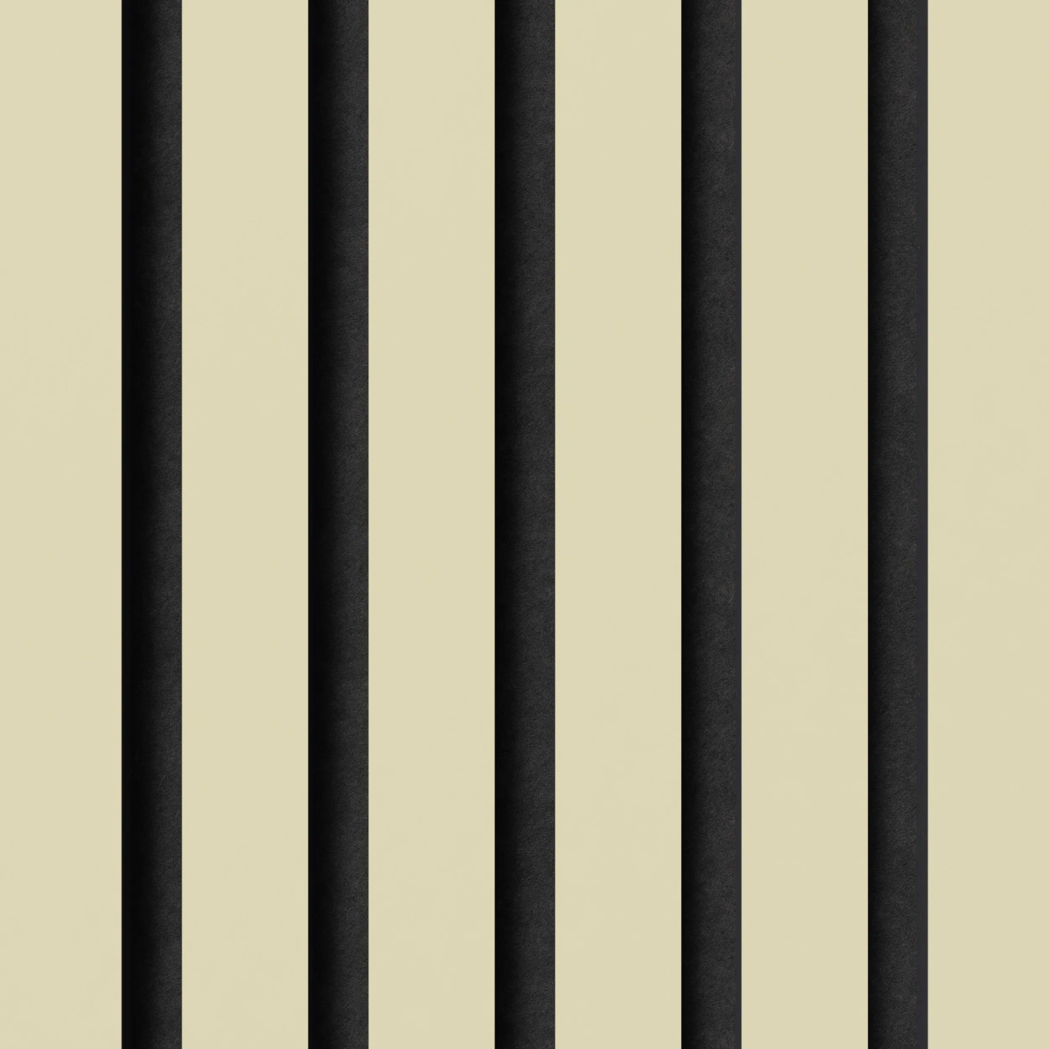 Akustikpaneel Linoleum Pearl, MDF schwarz, Filz schwarz, 60x240 cm. Wandpaneel mit Linoleum-Oberfläche.