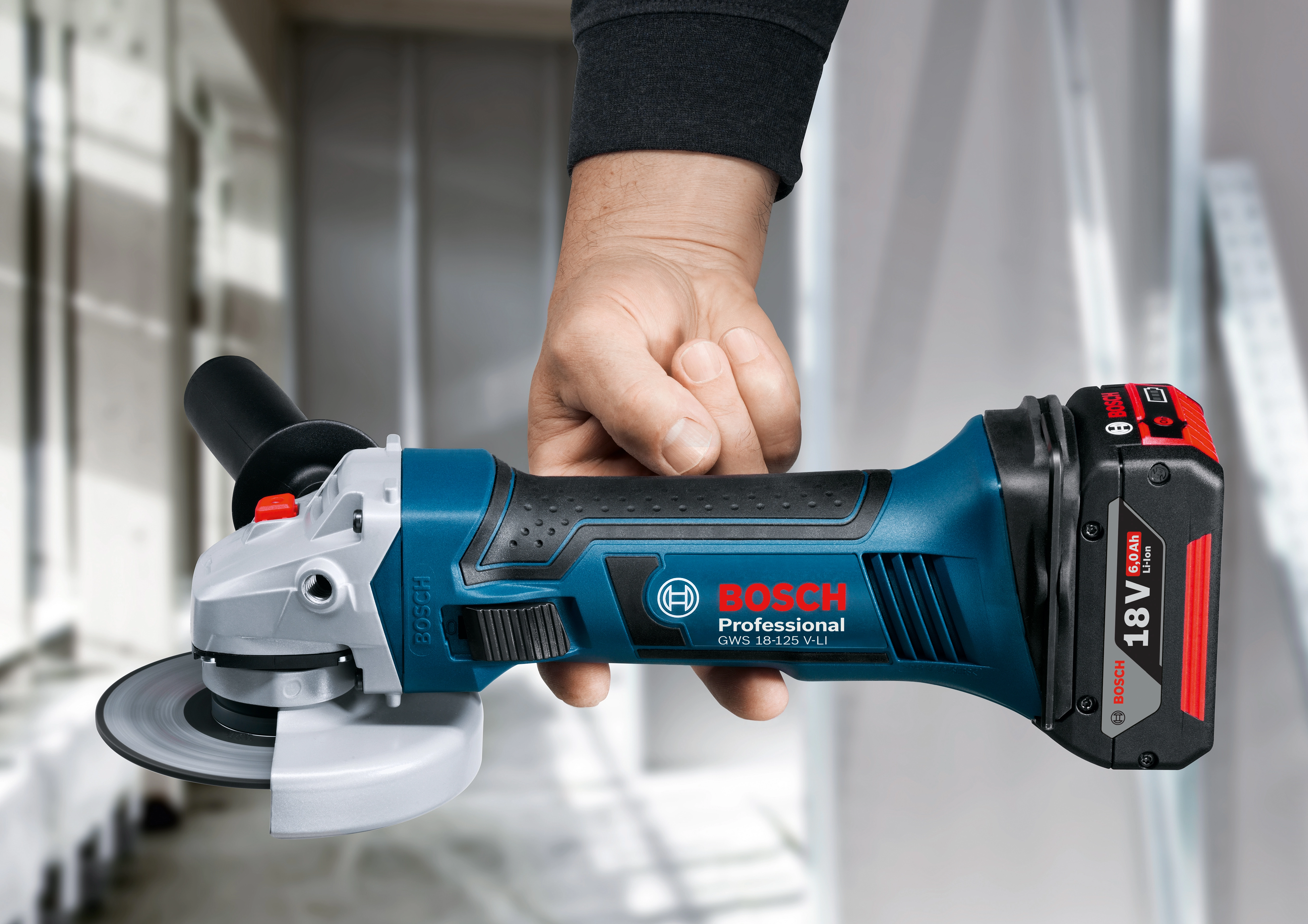 Bosch Professional Akku Winkelschleifer GWS 18 125 V Li kaufen bei OBI