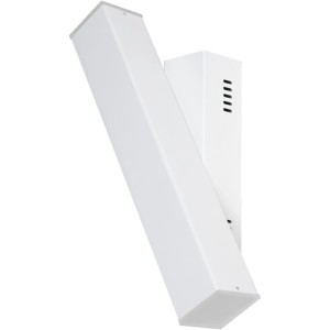 Weiße Ledvance Smart+ WiFi Wandleuchte Orbis Wall Cross, dimmbar und mit Tunable White Funktion.