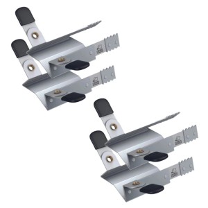 Basi Rollladenklemmen RK 100, 2 Paar, aus Edelstahl zum Sichern von mechanischen Rollläden.
