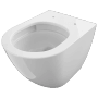 Domberg Wand-WC-Set DB1005, Weiß, randlos mit Spülrand für hohe Hygiene.