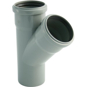 Marley HT-Einfachabzweig 45° DN 110/110