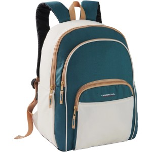 Campingaz Kühltasche Fold'N Cool Rucksack, 20 l, weiß-türkis, ideal für Camping & Outdoor.