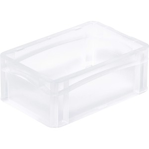 Eurobox-System Box Vollwand 30 x 20 x 12 cm Transparent