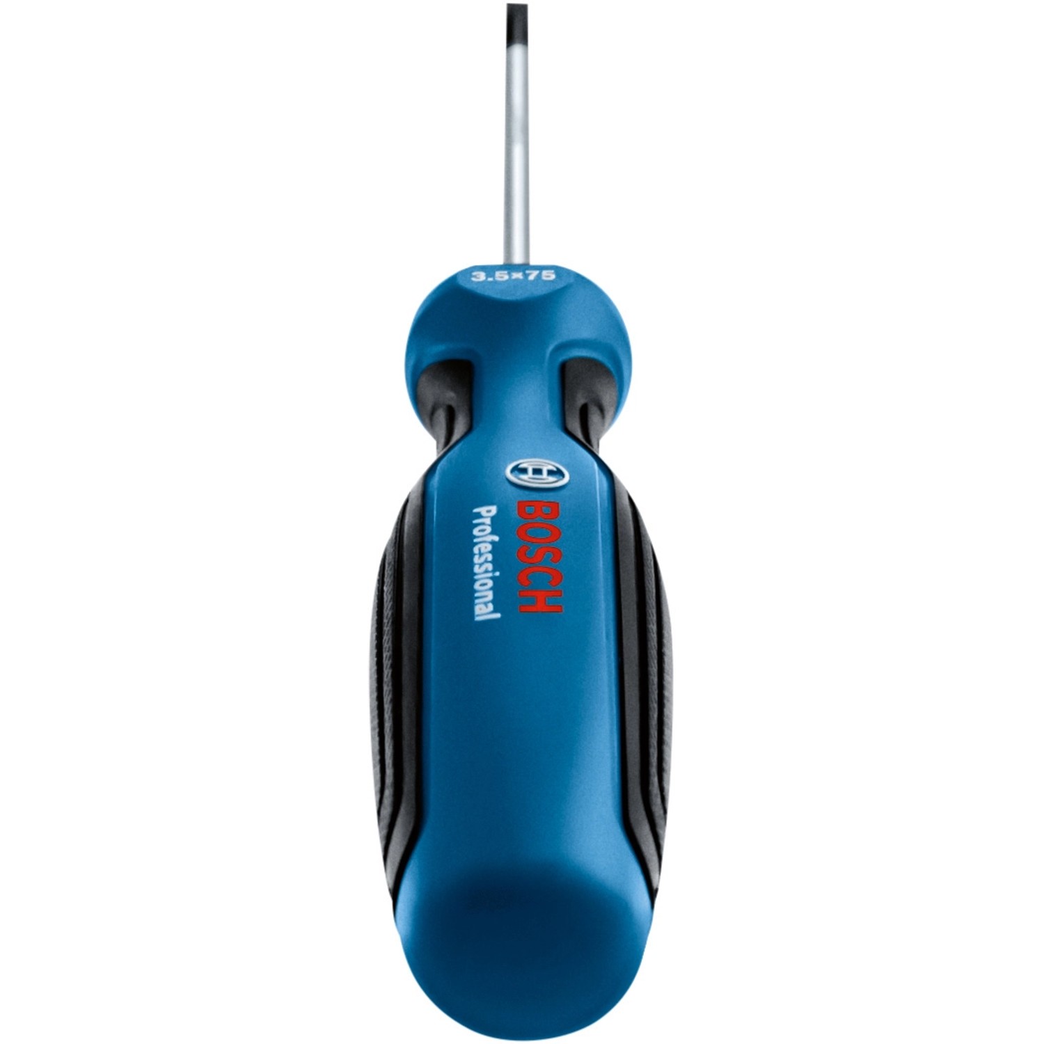Bosch Professional Schlitz-Schraubendreher SL3,5 x 75 mm mit blauem Griff.