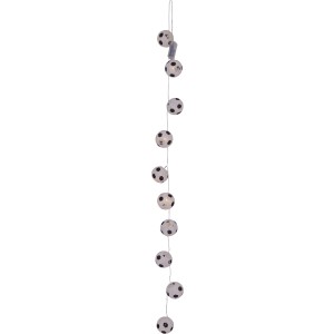 Näve Japanballon-Lichterkette mit 10 Fußbällen, batteriebetrieben, für stimmungsvolle Beleuchtung.