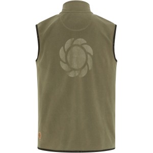 Gardena Herren-Weste S Dusty Olive, Fleeceweste für Gartenarbeit und Freizeit.