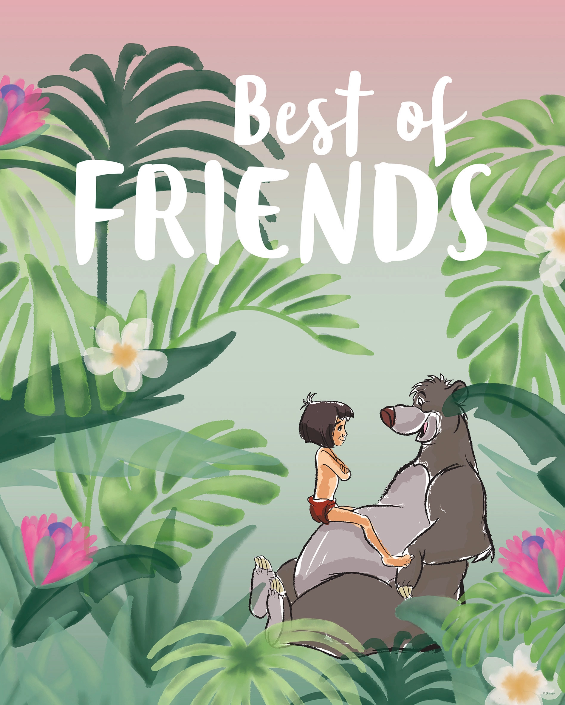 Komar Wandbild Jungle Book Friends 40 x 50 cm kaufen bei OBI