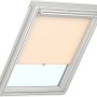 Velux Sichtschutzrollo, manuell, beige, für Dachfenster. Rollo für optimalen Sichtschutz.