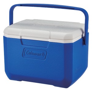 Campingaz Kühlbox, 4,7L, blau-weiß, mit Tragegriff. Ideal für Picknick und Camping.