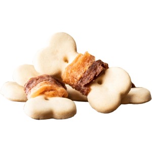 8in1 Meaty Biscuits Flavours, Hundesnack mit Hähnchen und Rind, 100g Packung.