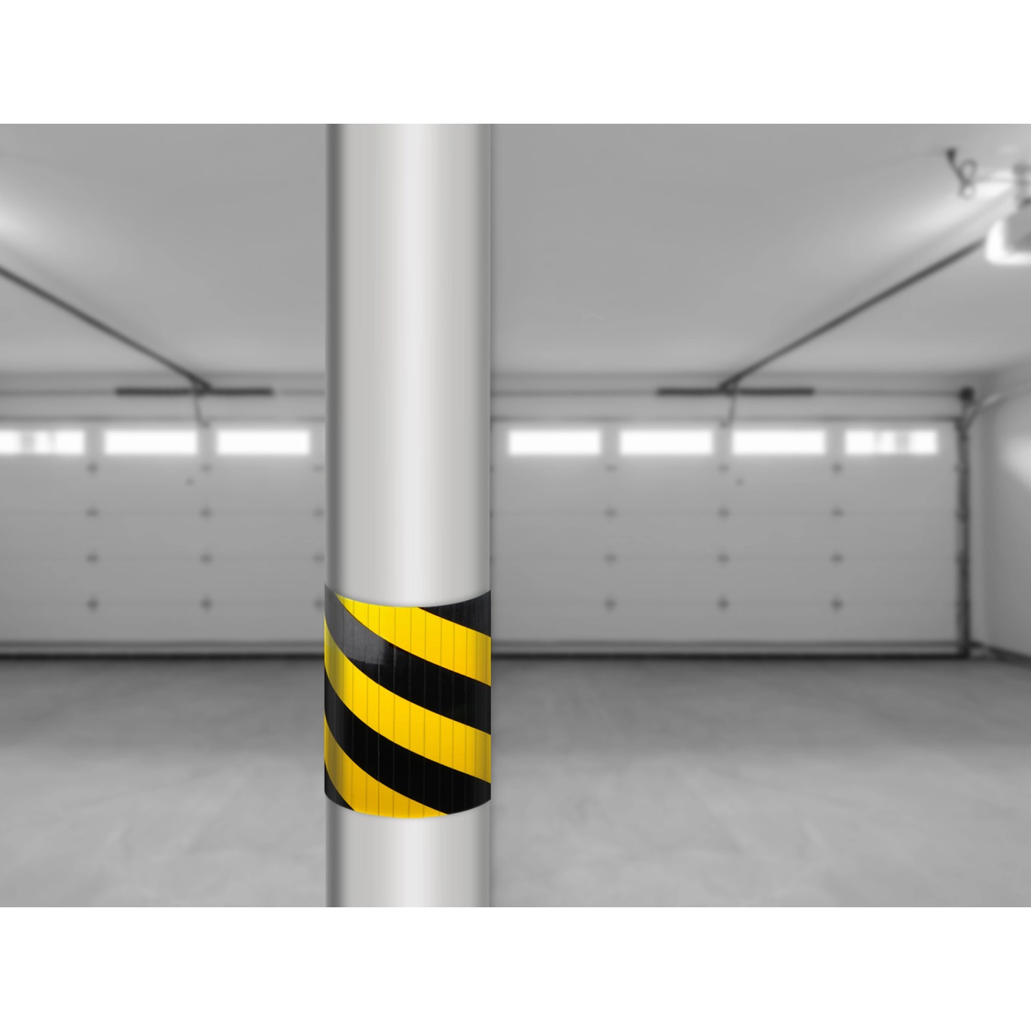 Apa Garagen-Wandschutz 30 cm x 20 cm x 1 cm Schwarz-Gelb kaufen