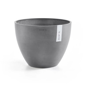 Ecopots Pflanztopf Antwerp Grau 40 cm