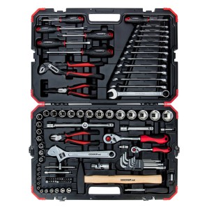 Gedore Steckschlüssel Satz R46003100 mit Werkzeug 100-teilig