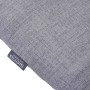 Graues Siena Garden Banksitzkissen Comfort (140x44x7 cm) mit Markenlabel.