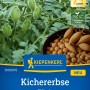 Kiepenkerl Saatgut Kichererbse Vittoria: Packung mit Kichererbsenpflanze und Ernte.