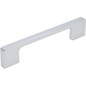 Siro Möbelgriff 2027, Chrom glänzend, Lochabstand 128 mm.