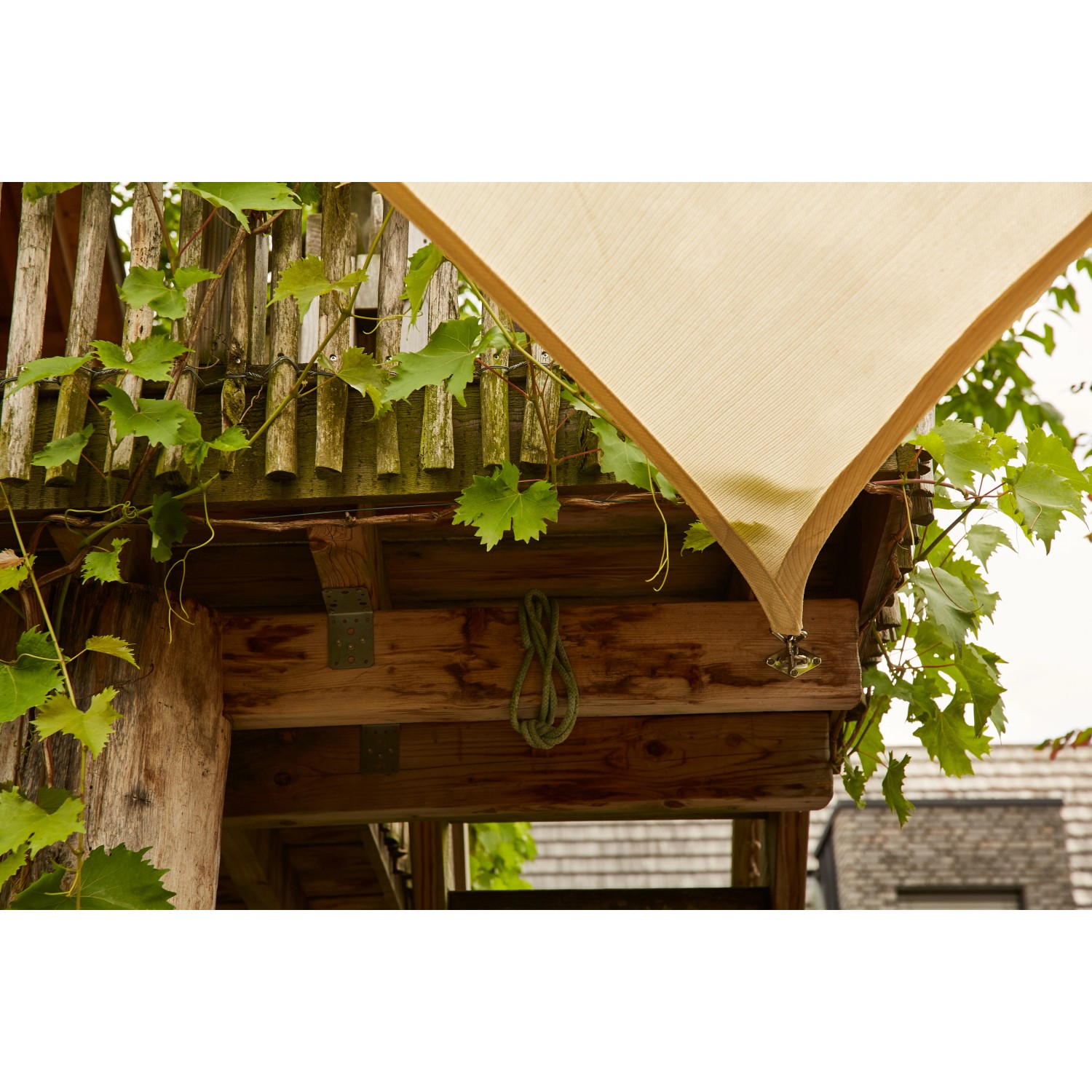 Siena Garden Sonnensegel Solino Natur 500 cm x 500 cm x 500 cm kaufen