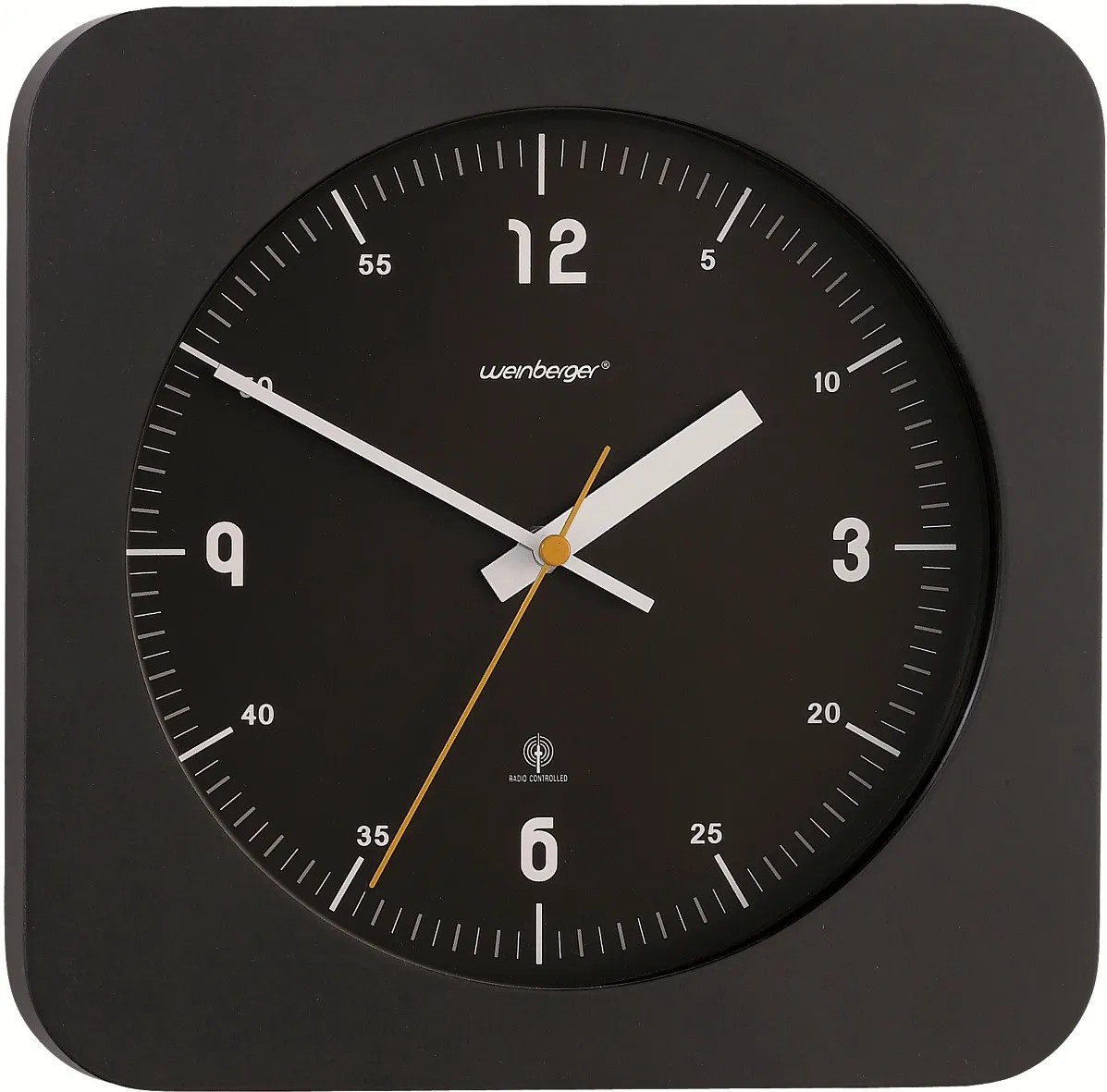 Wall Clock Wanduhr Bahnhof Vintage Radio Controlled Funk Wanduhr