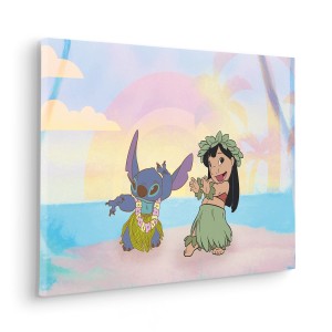 Komar Keilrahmenbild Lilo and Stitch Dancing 40 cm x 60 cm