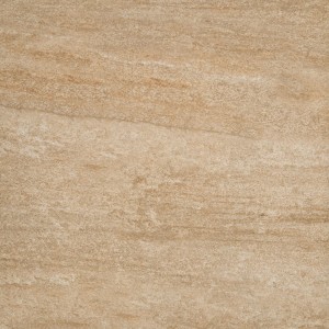 Feinsteinzeug Terrassenplatte Lava Stone, 60x60 cm, sandfarben. Rutschfest, frostsicher.