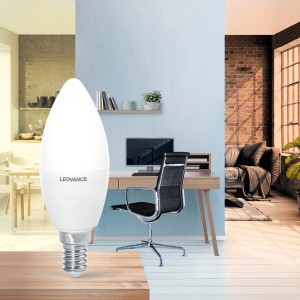 Ledvance LED Sun@Home Kerzenlampe, smartes Leuchtmittel für Wohlbefinden und Biorhythmus.