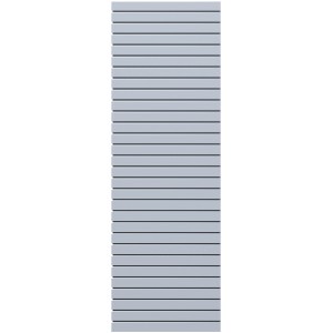 Sichtschutzzaun Element System Rhombus Silber 60 cm x 180 cm