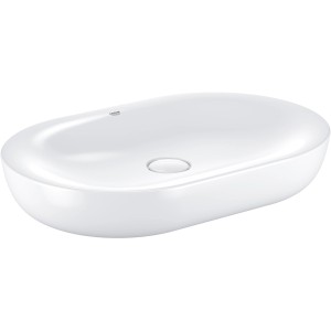 Grohe Essence Aufsatzwaschbecken, 60 cm, Alpinweiß, ohne Armatur.
