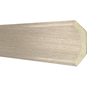 Hohlkehlleiste Eiche foliert 22 m x 22 m Länge 2600 mm