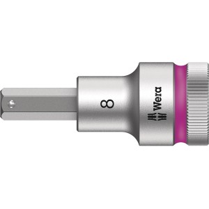 Wera Zyklop Bitnuss 8740 C HF mit 13 mm (1/2")-Antrieb für Innensechskants 8 mm