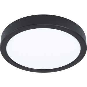 Eglo LED-Aufbauleuchte Fueva 5 Schwarz-Weiß Ø 21 cm, 16,5 W