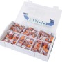 Wago Verbindungsklemmen Set L-BOXX Mini 887-957 mit verschiedenen Klemmen und Befestigungsadapter im Koffer.