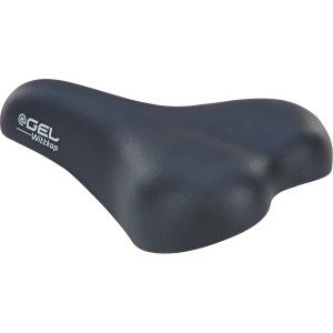 Schwarzer Wittkop Kinder- und Jugendsattel mit Geleinlage für hohen Komfort.