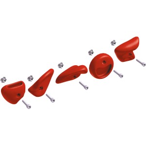 Klettersteine Winnetoo Rot 5er-Set