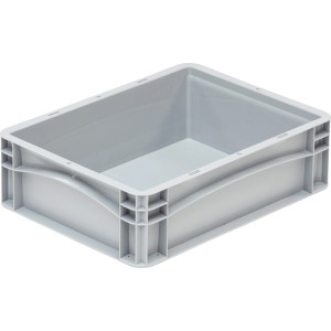 Eurobox-System Box Vollwand 40 cm x 30 cm x 12 cm Grau