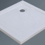 Sanotechnik Duschwanne Venus, 90x90 cm, quadratisch, weiß, aus Acryl mit Rutschhemmung.