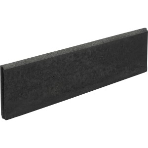 Anthrazit Randstein, 100x25x5 cm, zur Beetbegrenzung und Gartengestaltung.